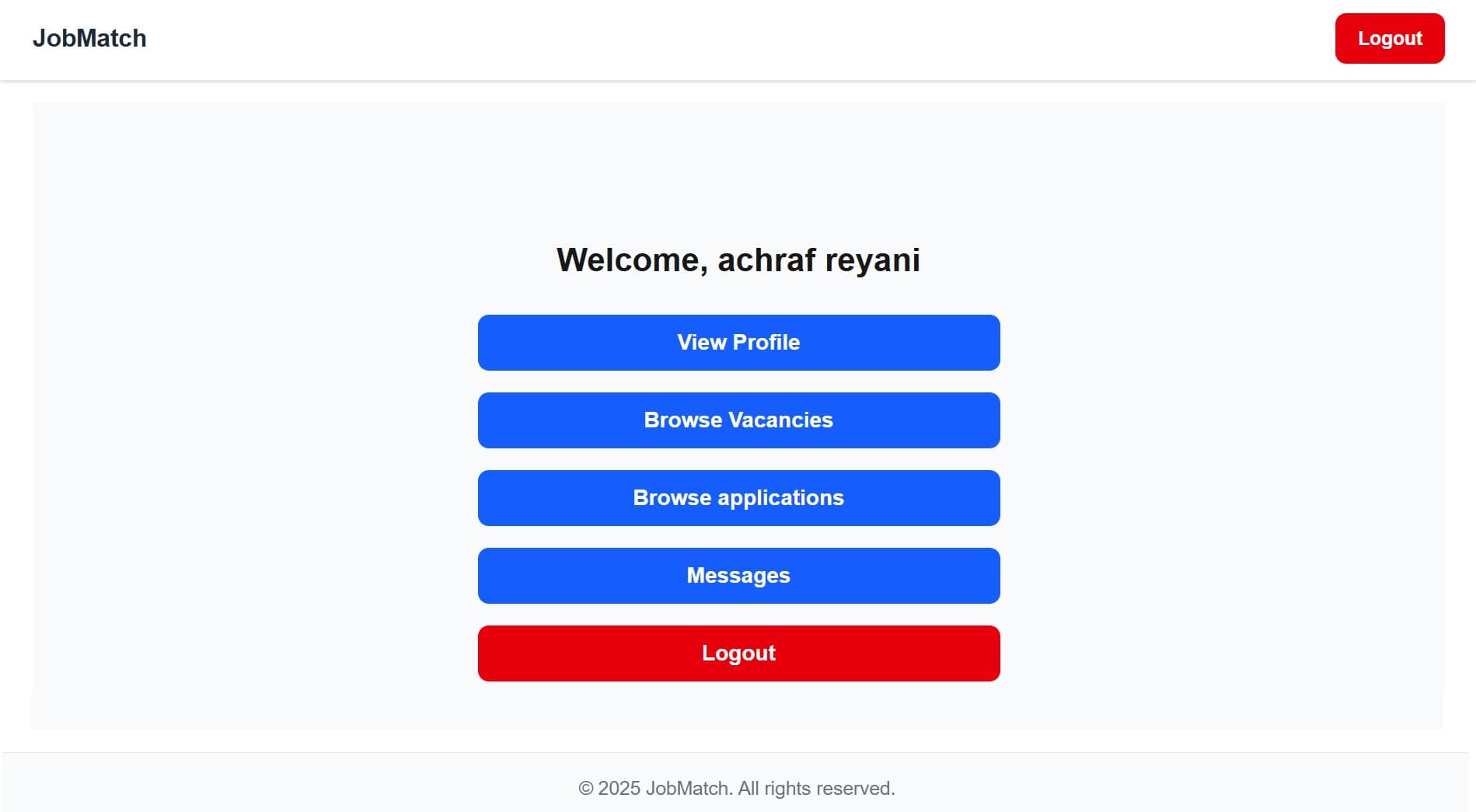 Job Matching Platform