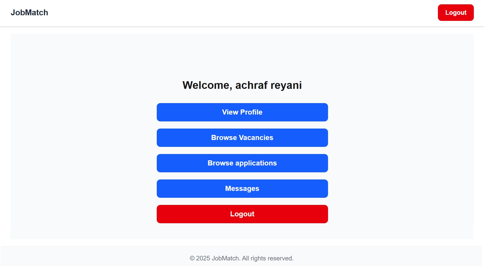 Job Matching Platform